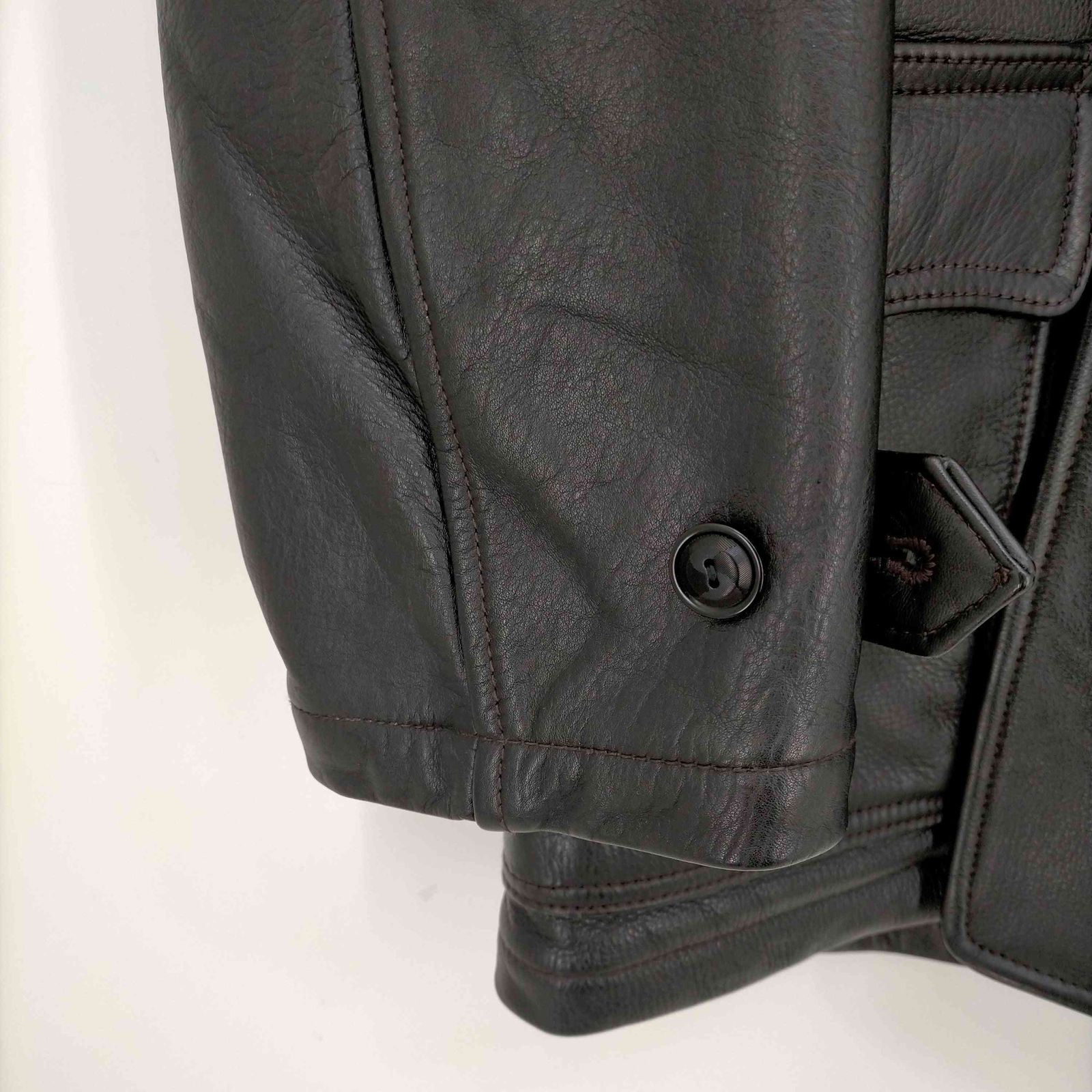 【L】ネイバーフッド カーコート13AW LOWE CL-COAT ネイバーフッド NEIGHBORHOOD LOWE CL-COAT カウレザーコート カー