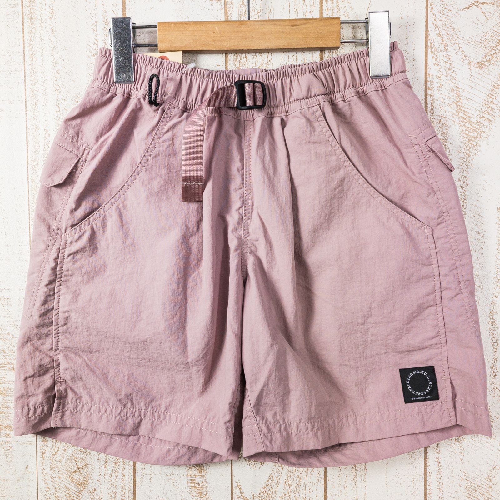 Women s S ピンク系 Yamatomichi 山と道 ファイブ ポケット ショーツ ロング 5-Pocket Shorts Long Woodrose ポリエステル ウェア ボトムス ショーツ ショートパンツ z00051