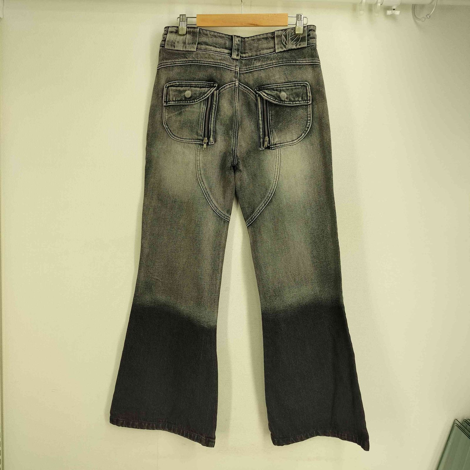 ユーズドフルギ USED古着 RAINBOW FADED BLACK JEANS メンズ S - メルカリ