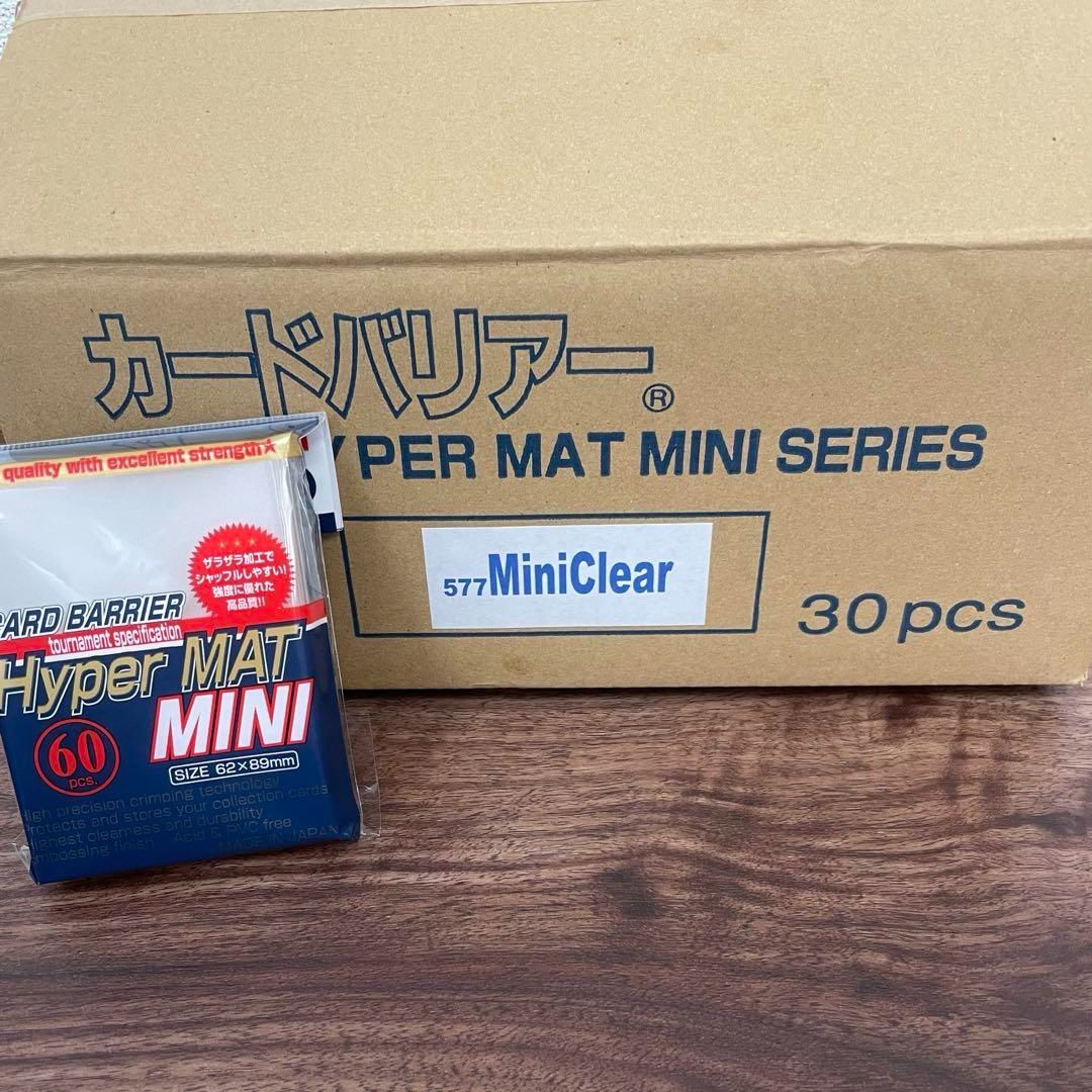 KMC カードバリアー ハイパーマットミニ クリアー 60枚入×30個 Amazon | カードバリアー ハイパーマットミニ クリアー 60ピース