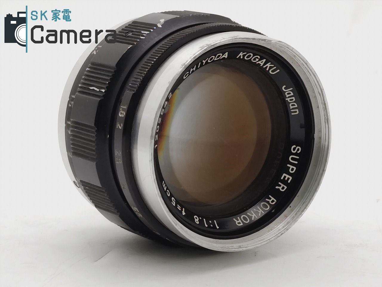CHIYODA KOGAKU SUPER ROKKOR 5cm F1.8 L39 千代田光学 MINOLTA