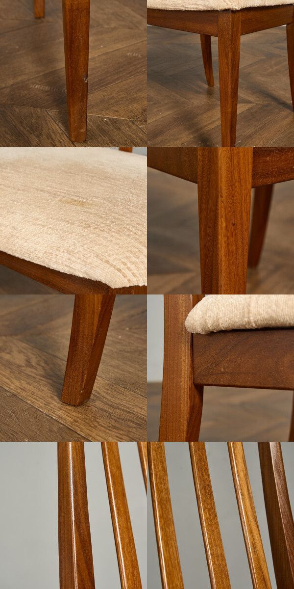 G-PLAN ジープラン ラタンバック チーク ダイニングチェア ヴィンテージA G-PLAN （ジープラン） ラタン ダイニングチェア2脚セット S13