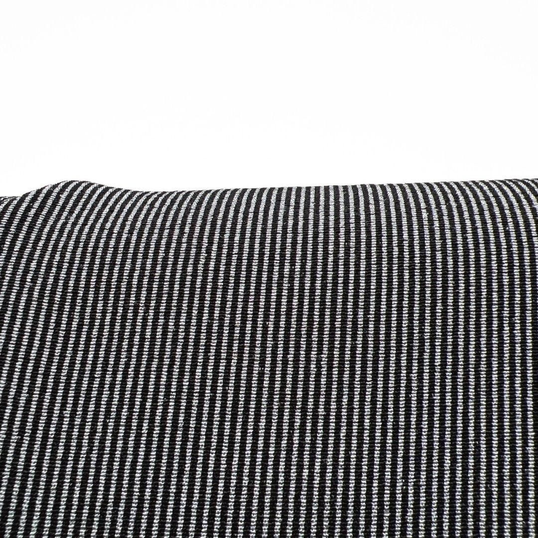 万筋 モノトーン 縦縞 小紋 着物 021a p 多色使い縦縞小紋 | Heritage