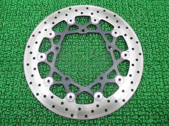 FZ-1フェザー フロントブレーキディスク 片側 ヤマハ 純正 中古 バイク 部品 RN21J 曲がり無し そのまま使える M 車検 Genuine