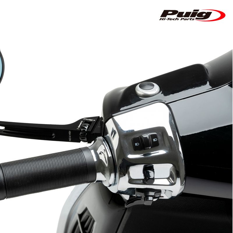 み様 Puig 22340P MIRROR COVER CAPS [SILVER] VESPA GTS125 (23-25) プーチ