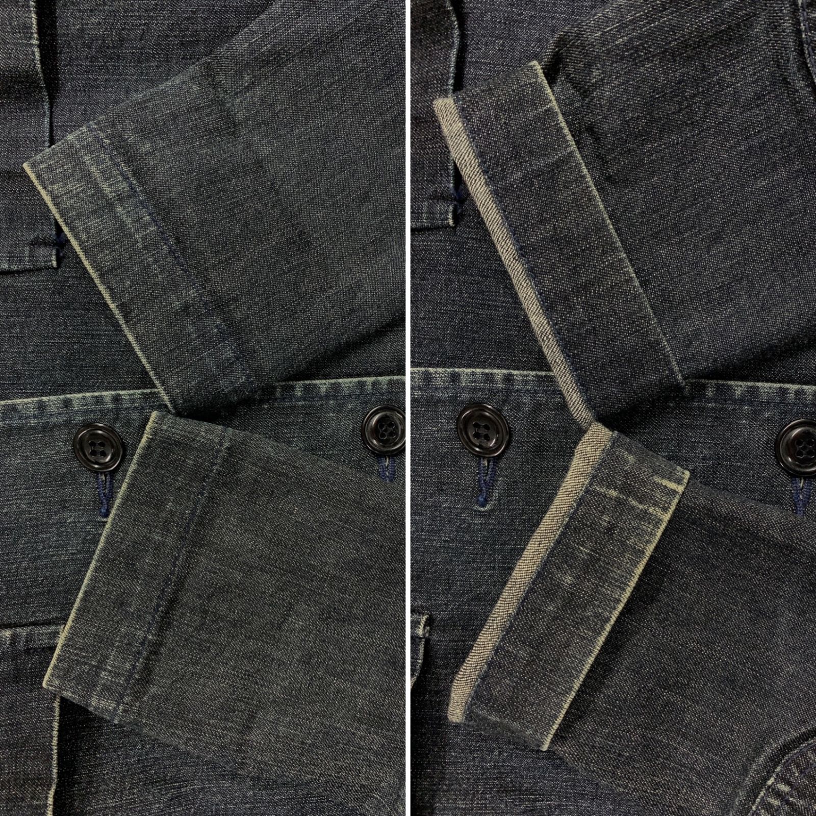 EVISU Hidehiko Yamane テーラードジャケット EVISU hidehiko YAMANE デニム テーラードジャケット