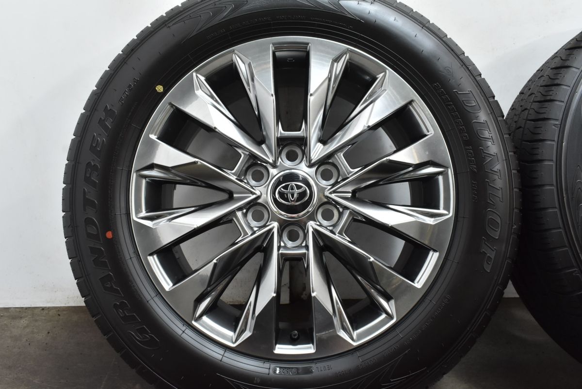 2025年製 新車外し】トヨタ ランドクルーザー 300 ZX 純正 20in 8J +60