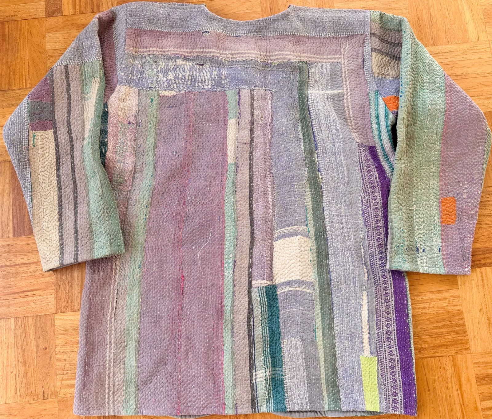 bc013 グドゥリー コート ジャケット ヴィンテージ カンタ刺繍