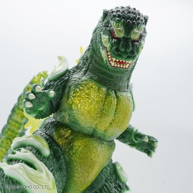 GVA-BC ゴジラ1995 Frog Tree 浮世ノ絵 翠 GODZILLA VINYL ART ゴジラバイナルアート