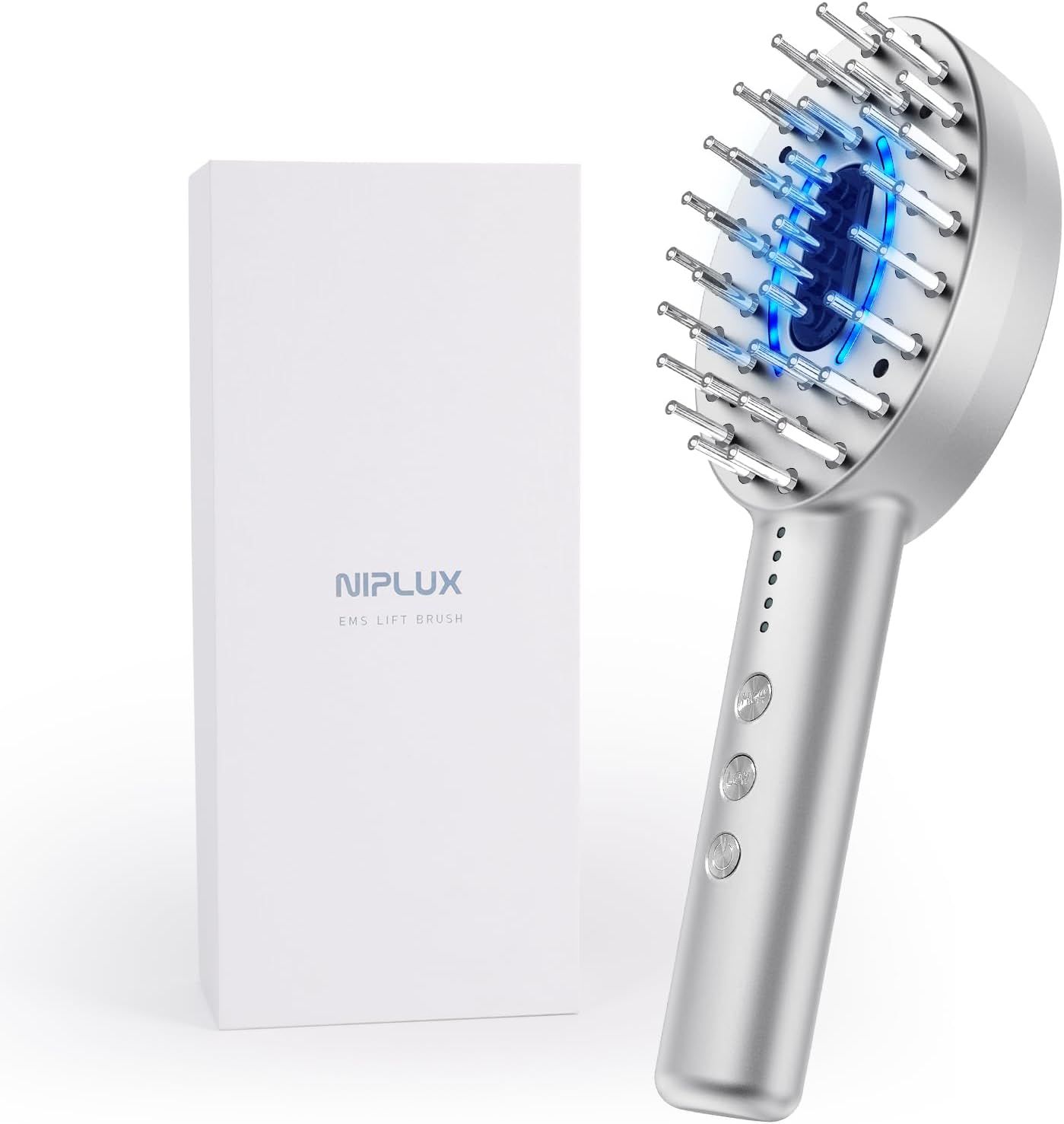 NIPLUX公式店】EMS LIFT BRUSH│EMSリフトブラシ│ブラシ型美顔
