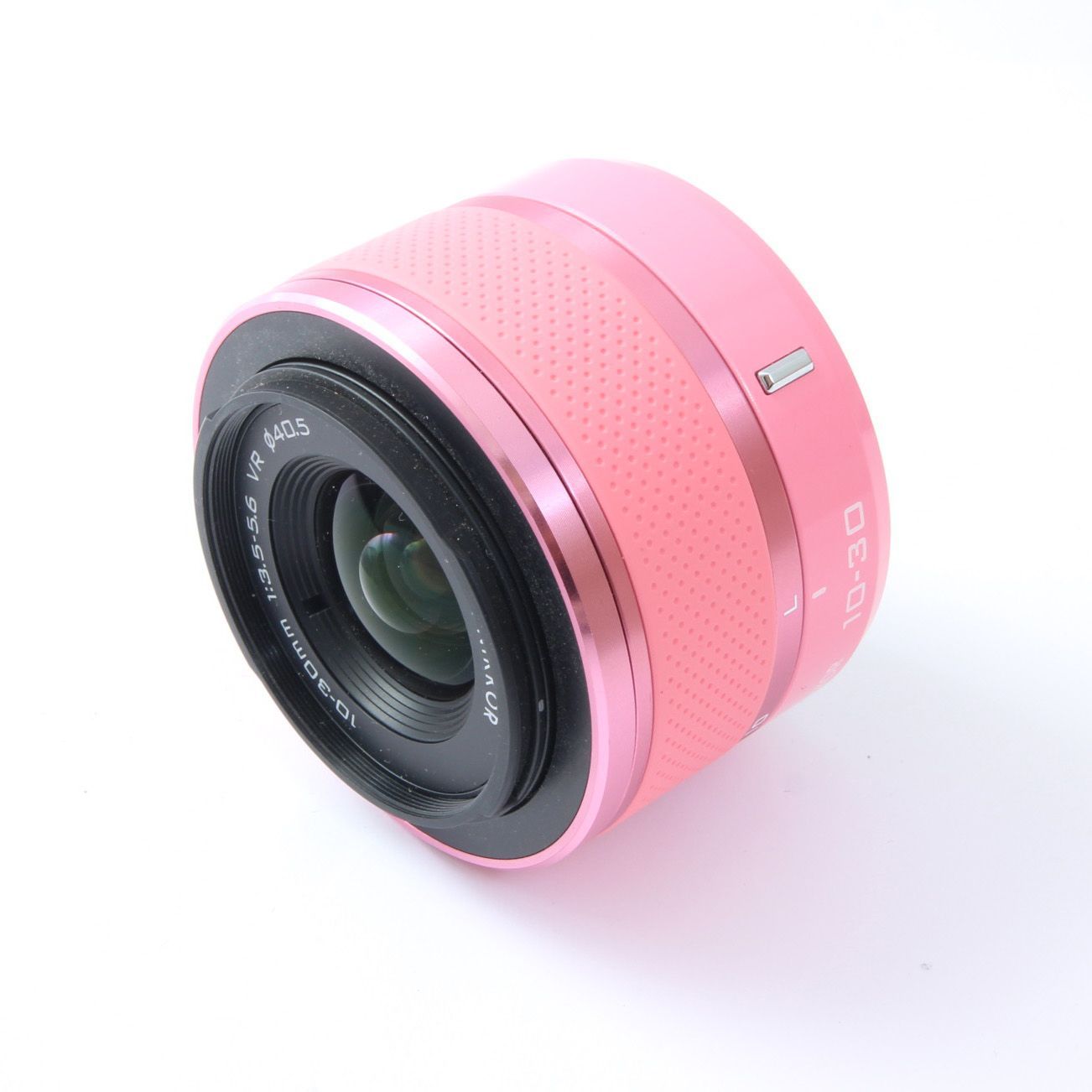 ジャンク】Nikon ニコン 1 NIKKOR 10-30mm F3.5-5.6 VR ピンク ジャンク】Nikon ニコン 1 NIKKOR 10-30mm F3.5-5.6 VR ピンク