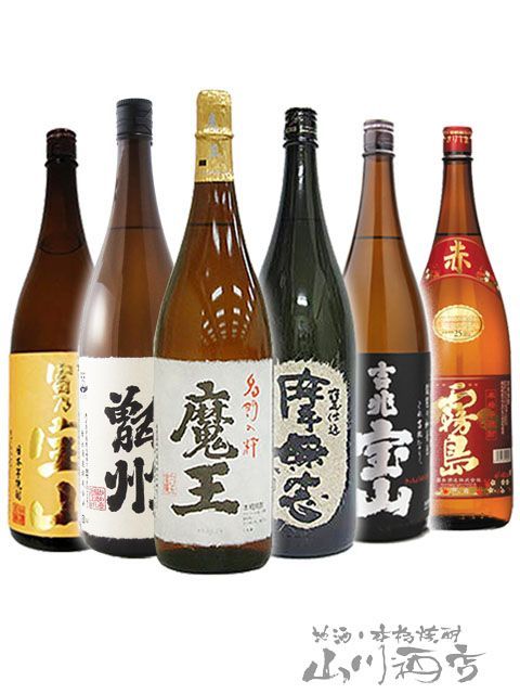 厳選芋焼酎1.8L 6本セット【 4462 】【 芋焼酎セット 】