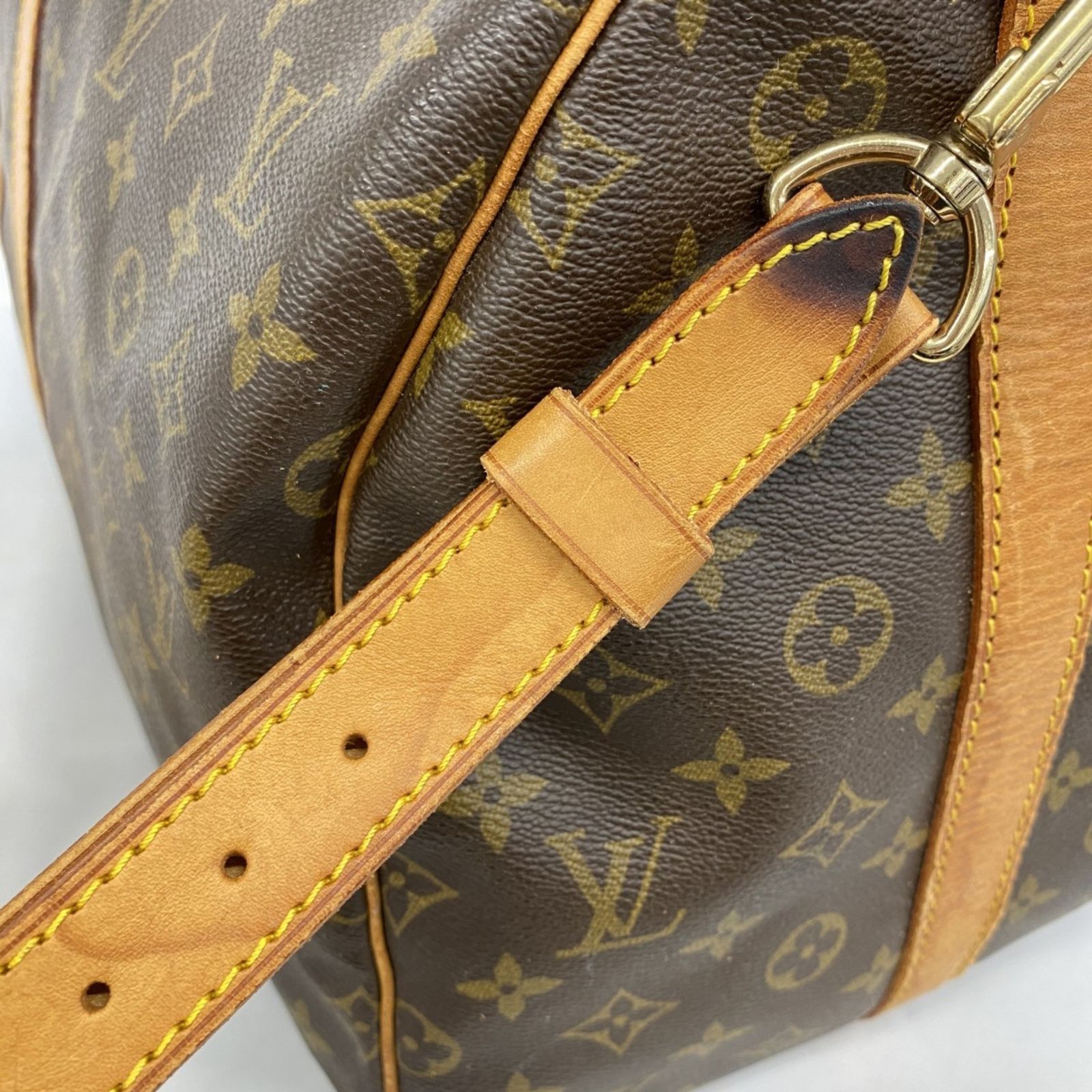 LOUIS VUITTON ボストンバッグ キーポル バンドリエール 60 茶 モノグラム キーポル・バンドリエール60 詳細情報とお値段【ルイ