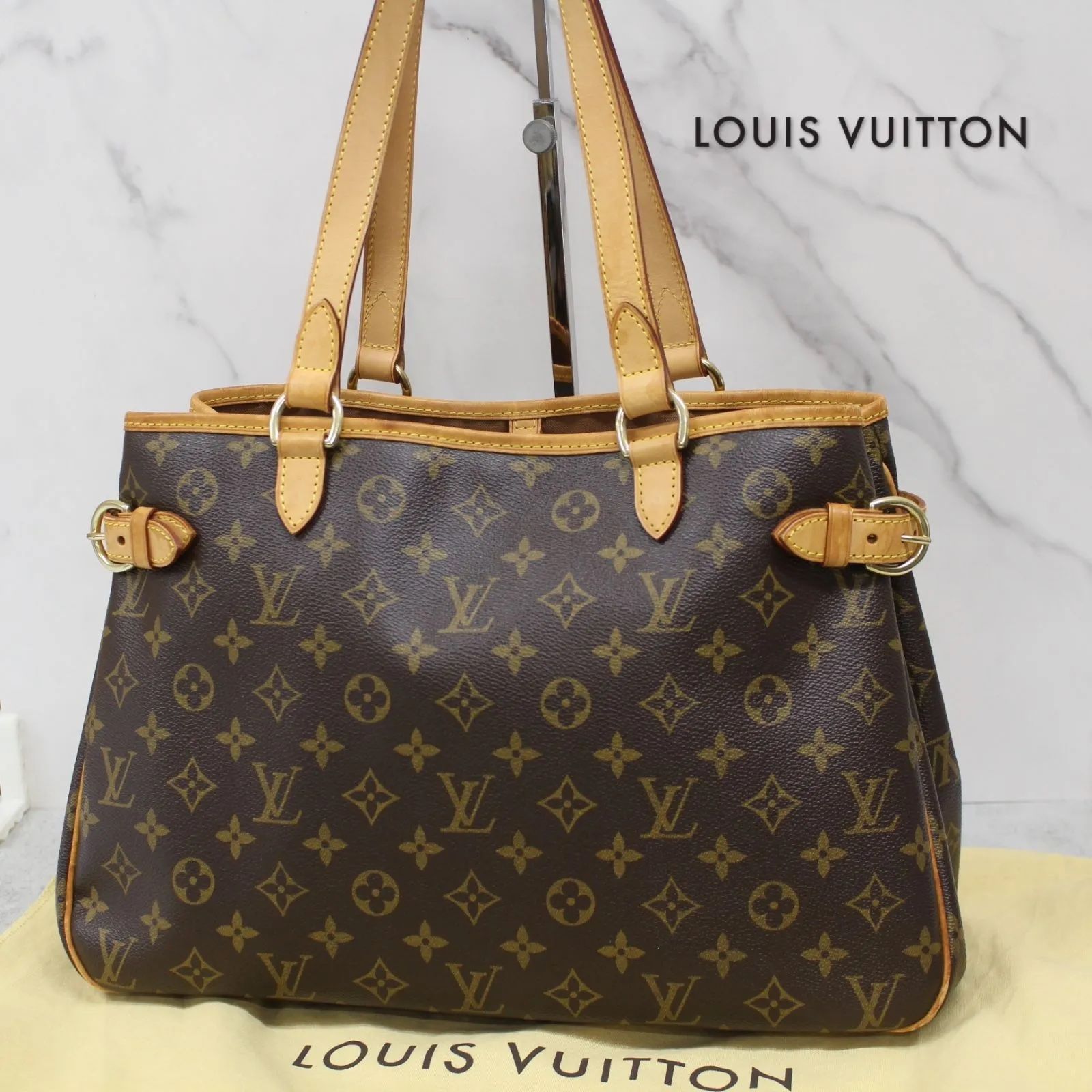 S081)【美品/廃盤品】LOUIS VUITTON バティニョール・オリゾンタル 