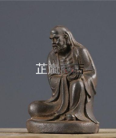 ショップ 鉄器 仏像 菩提達磨祖師仏像 仏堂奉納 工芸品 置物
