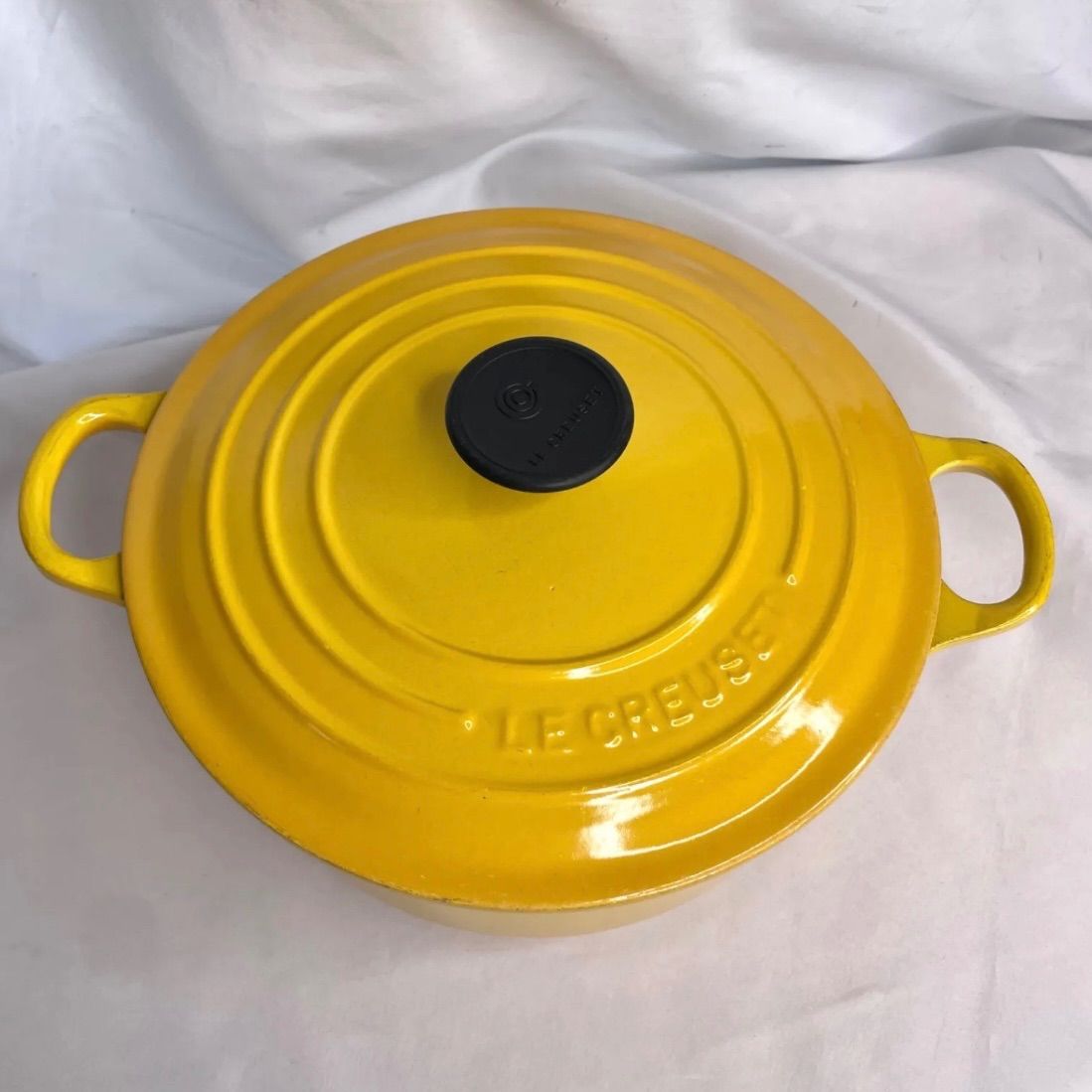LE CREUSET ル・クルーゼ ココット・ロンド 20cm イエロー 楽天市場