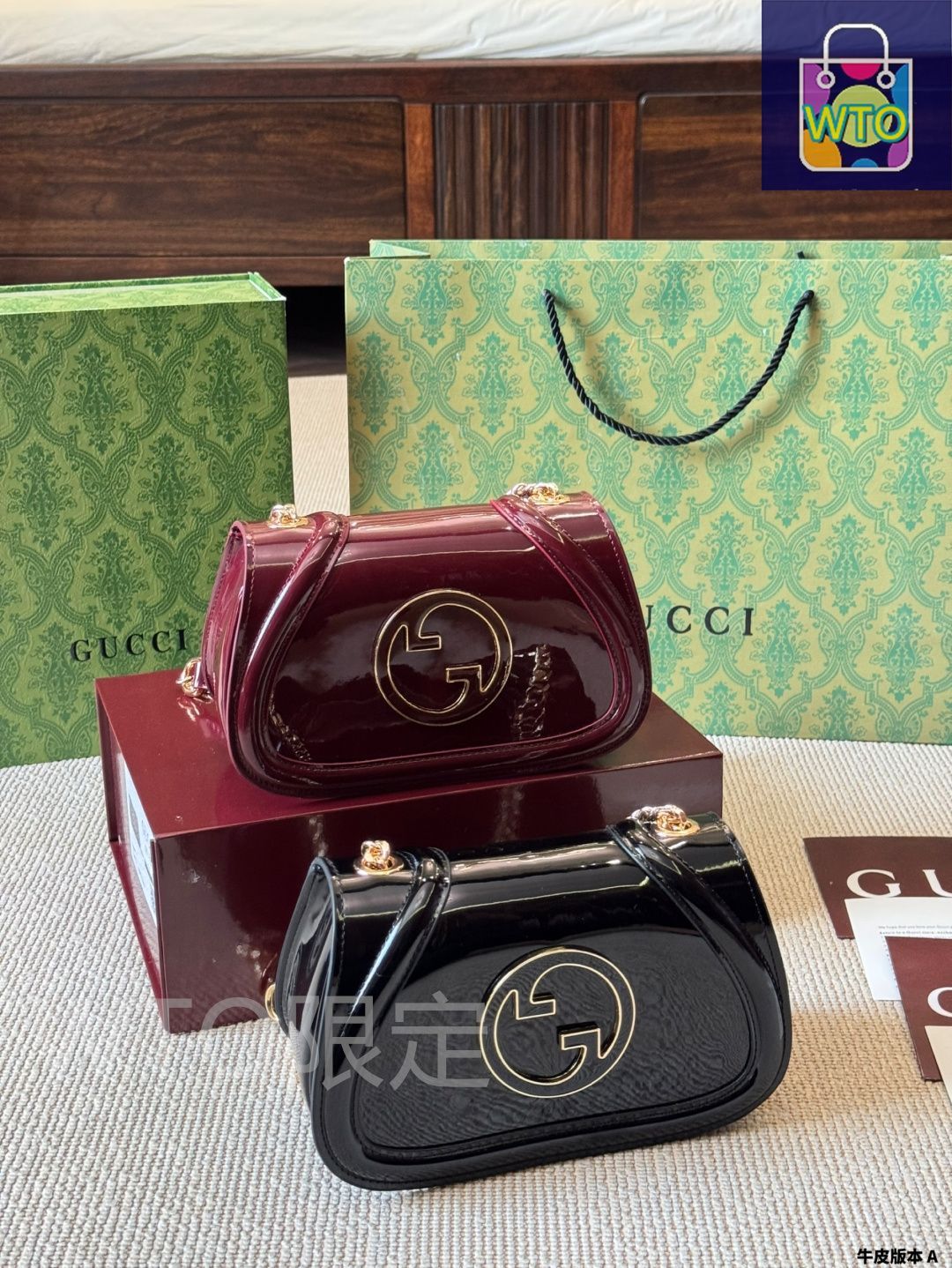 【極美品】グッチ ブロンディ ハンドバッグ GG ロゴ ギャランティカード 黒 今日特価】Gucci グッチ ブロンディ ハンドバッグ インター