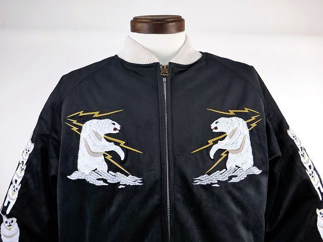 HOUSTON ヒューストン 別珍スーベニアジャケット スカジャン