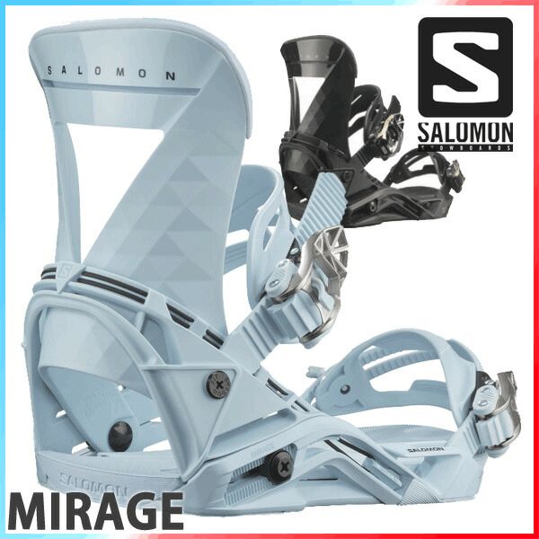 Salomon Mirage スノーボードビンディング ブラック Sサイズ 【公式通販】