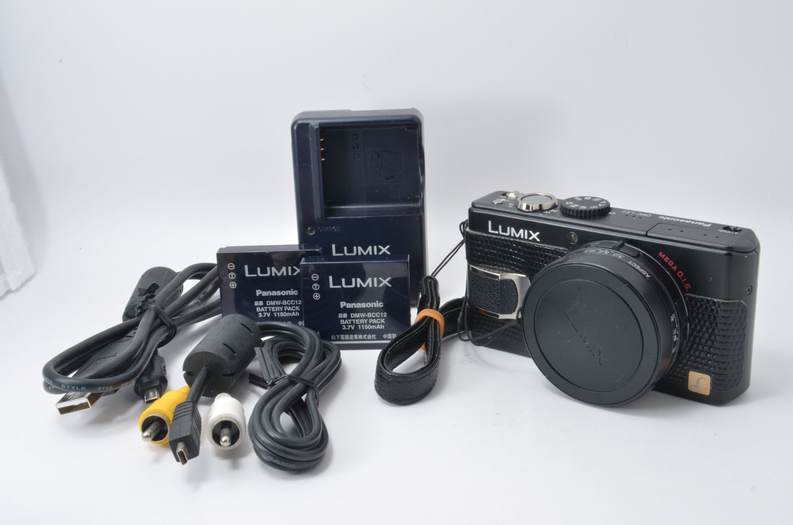 Panasonic DMC-LX2 ジャンク品 Panasonic LUMIX DMC-LX2 ブラック 外観