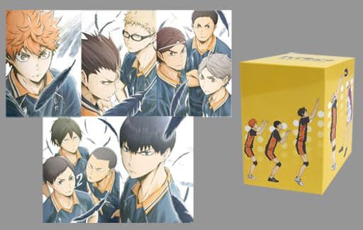 Blu-ray ハイキュー!! 烏野高校 VS 白鳥沢学園高校 初回生産 版 全5巻セット 全巻収納BOX付