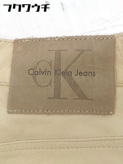 Calvin Klein Jeans カルバン クライン ジーンズ レザーパンツ P 12613