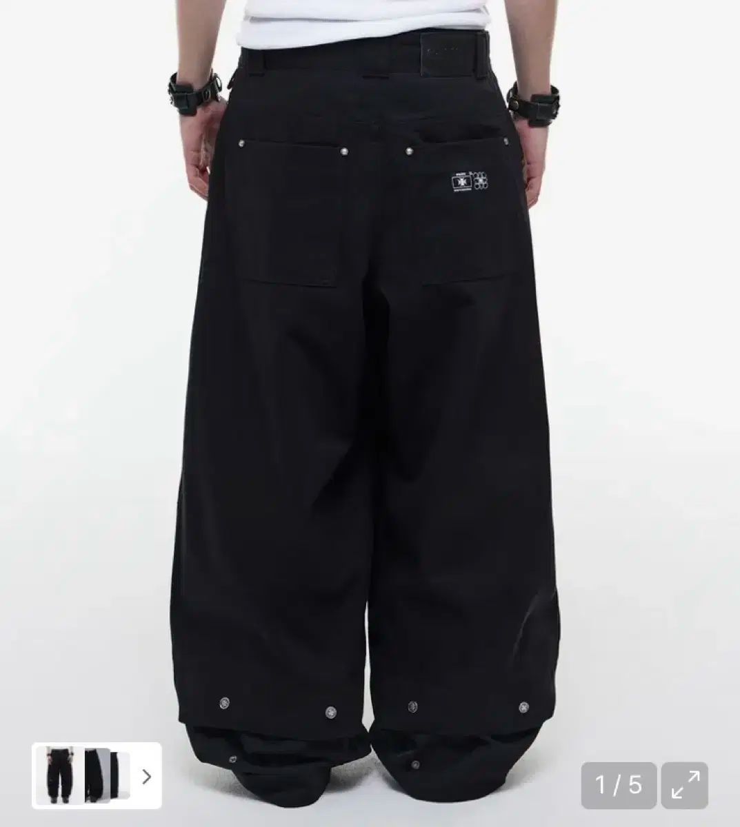 オペル0012 Op 08 MELTED COTTON PANTS