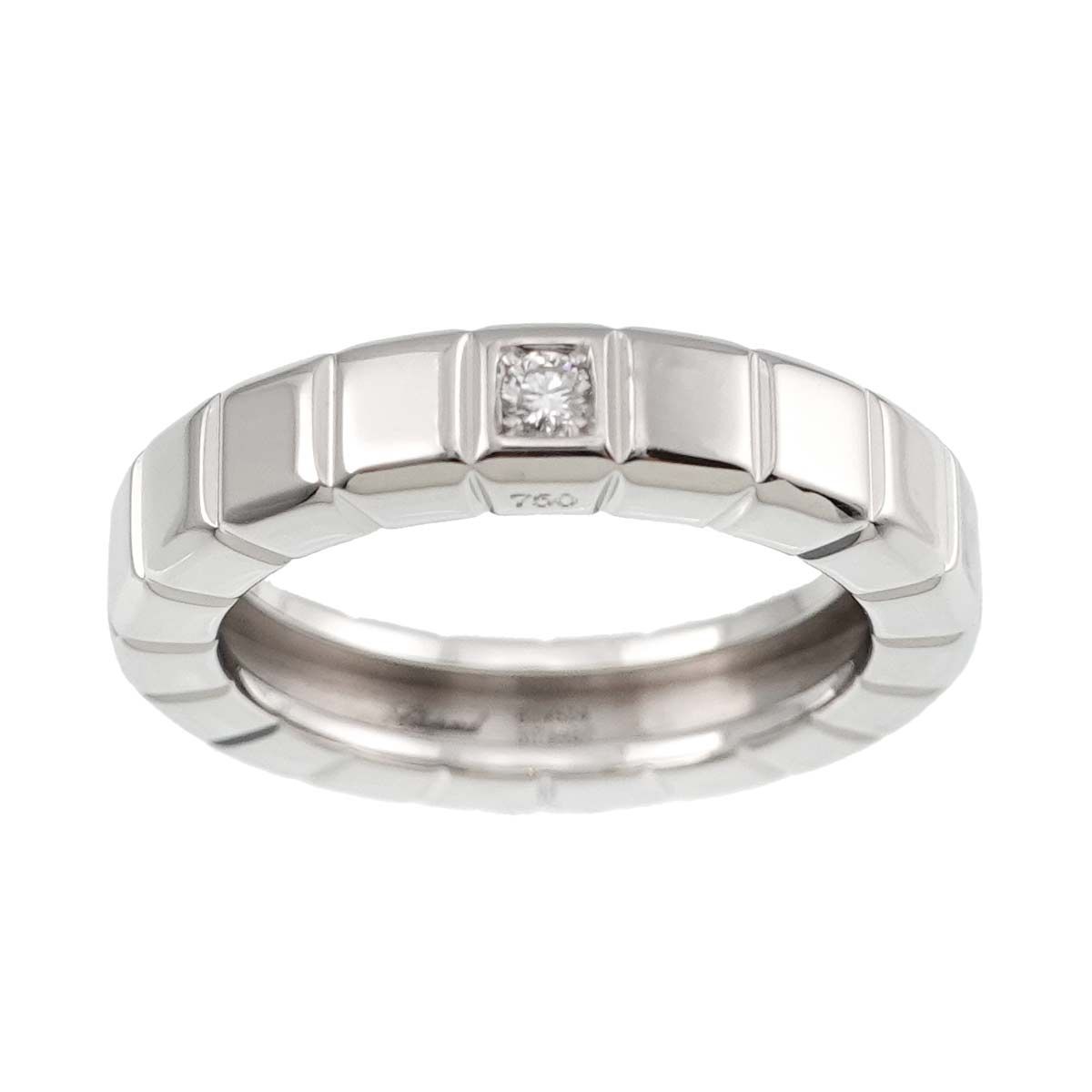 日本初の Chopard ショパール アイスキューブ WG K18 ダイヤ リング 10号 アクセサリー