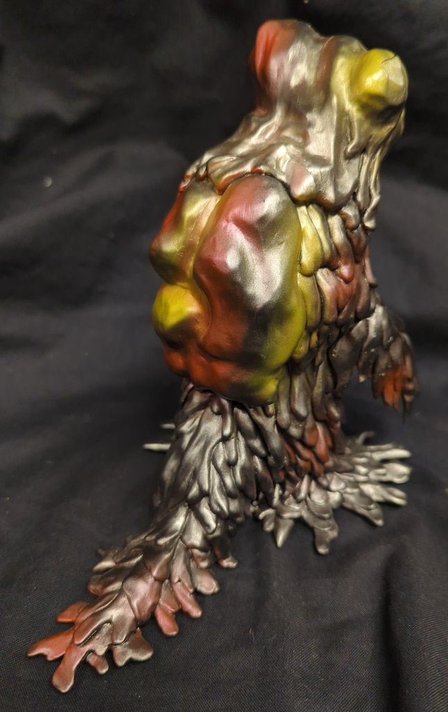 懐古堂vsY MSF レトロ怪獣シリーズ ヘドラ 黒成型 白 赤