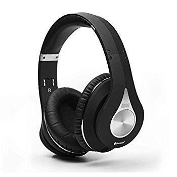 【】(未使用･未開封品) August Bluetooth ワイヤレス ヘッドフォン apt-X NFC搭載 折り畳み式 ケーブル着脱式 マイク付 黒 EP640 f4u0baa