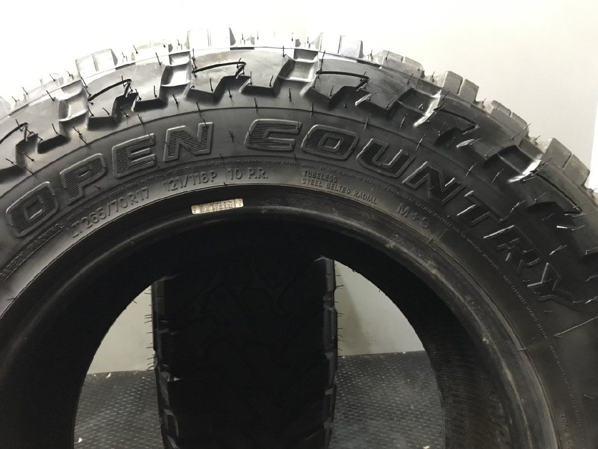 TOYO OPEN COUTRY M/T LT265/70R17 121/118P 10PR 17インチ 夏タイヤ 