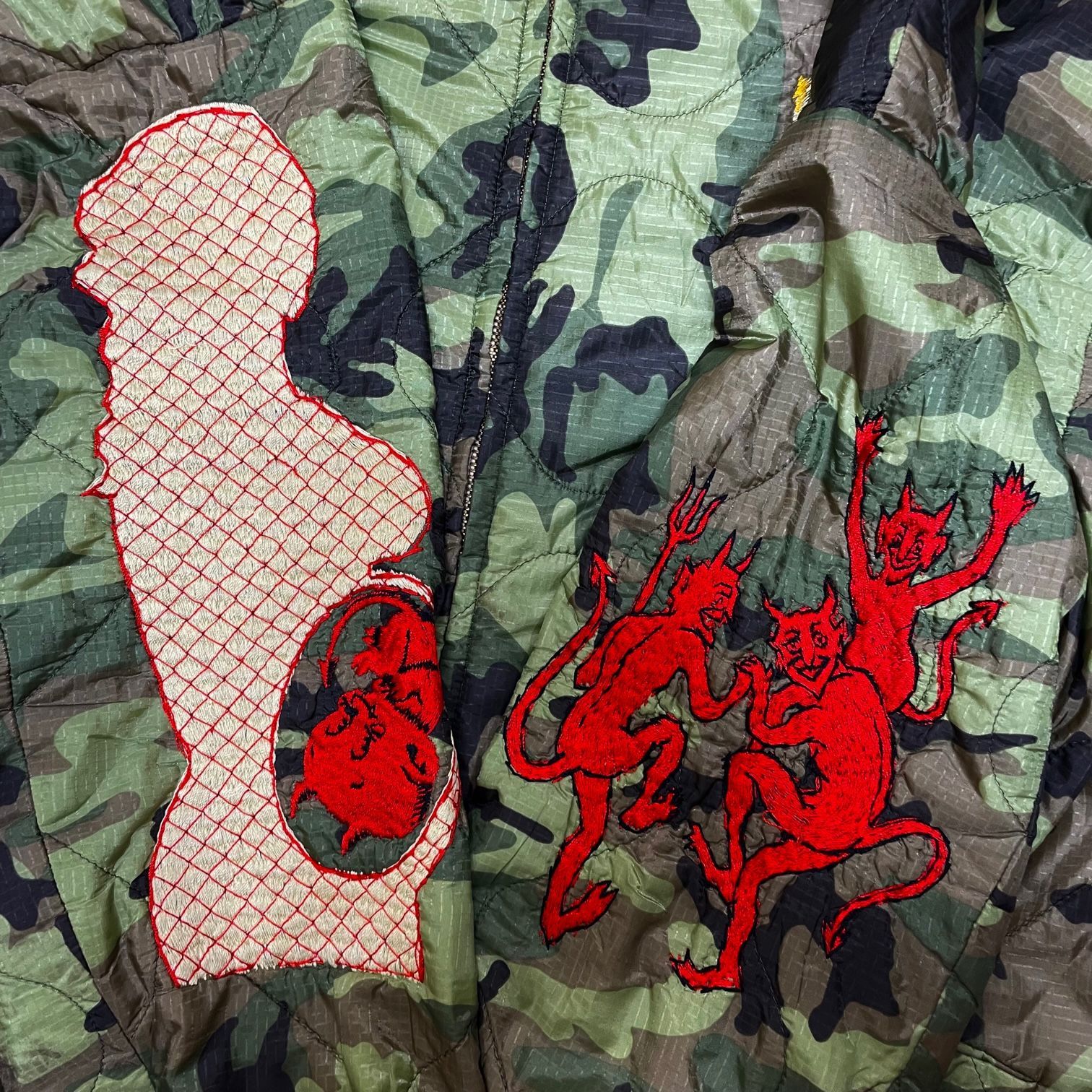 定価123200円 美品 SAINT MICHAEL 23SS VETNAM JACKET CAMOUFULAGE SM 