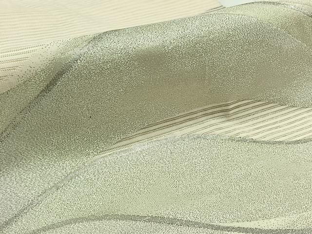 平和屋着物＊夏物　太鼓柄袋帯　露草文　銀糸　正絹　逸品　DABA0028cm 平和屋着物＊夏物 太鼓柄袋帯 流水文 銀糸 正絹 逸品 AAAX9419jh