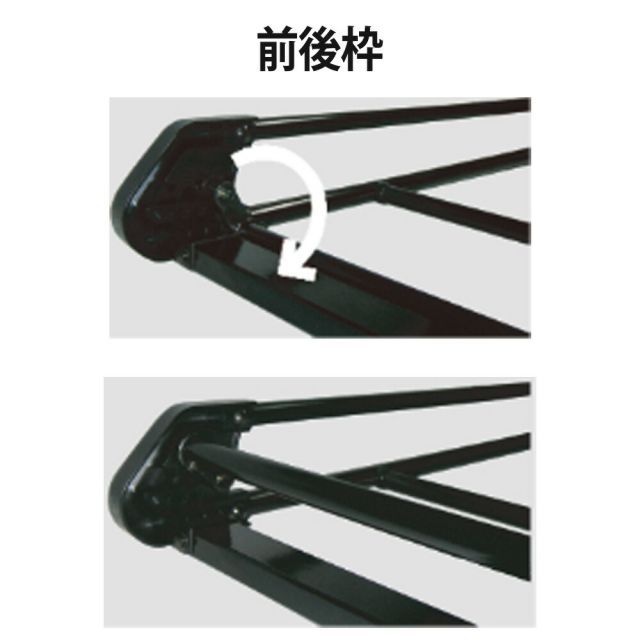TUFREQ タフレック ルーフキャリア ルーフラック P+シリーズ 4本脚 