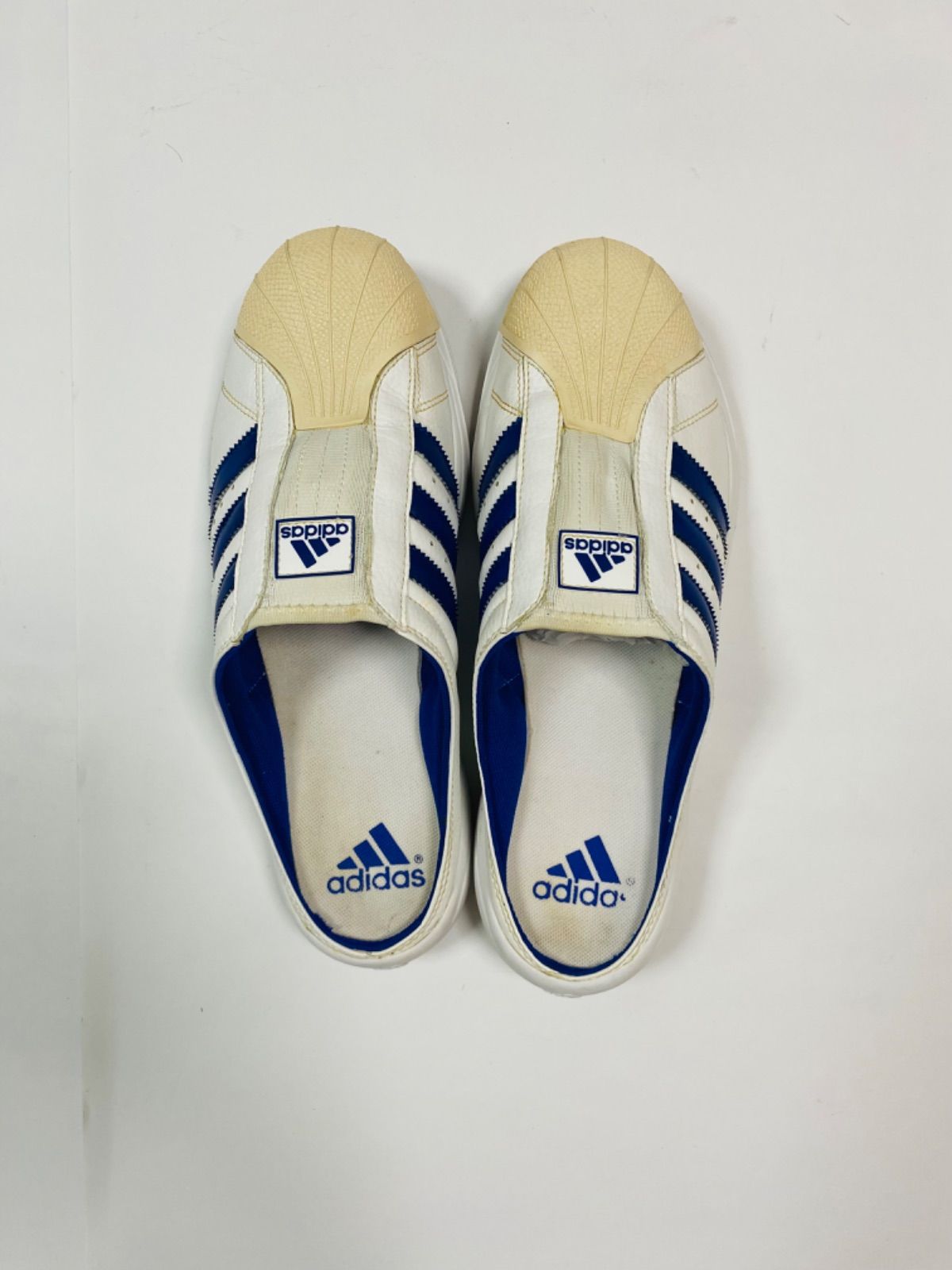 adidas アディダス SS CLOG スーパースタークロッグ ホワイト×ブルー 