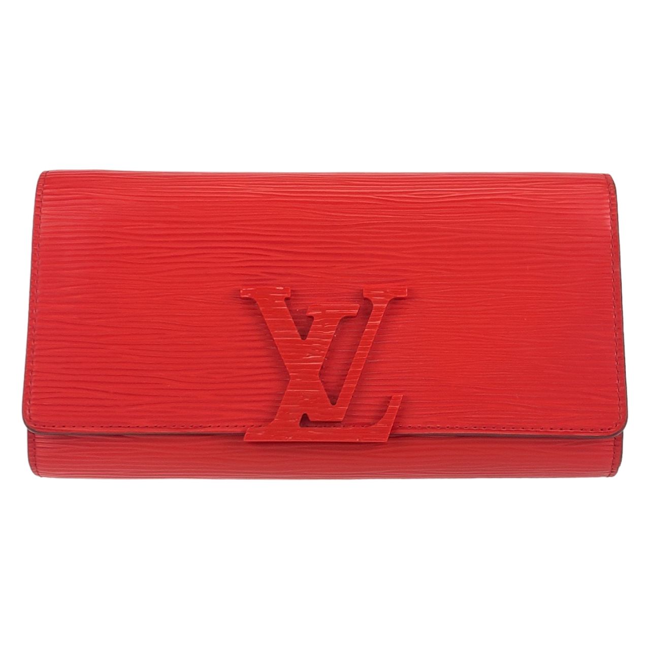 Louis Vuitton エピレザー 長財布 レッド 美品 LOUIS VUITTON ルイ