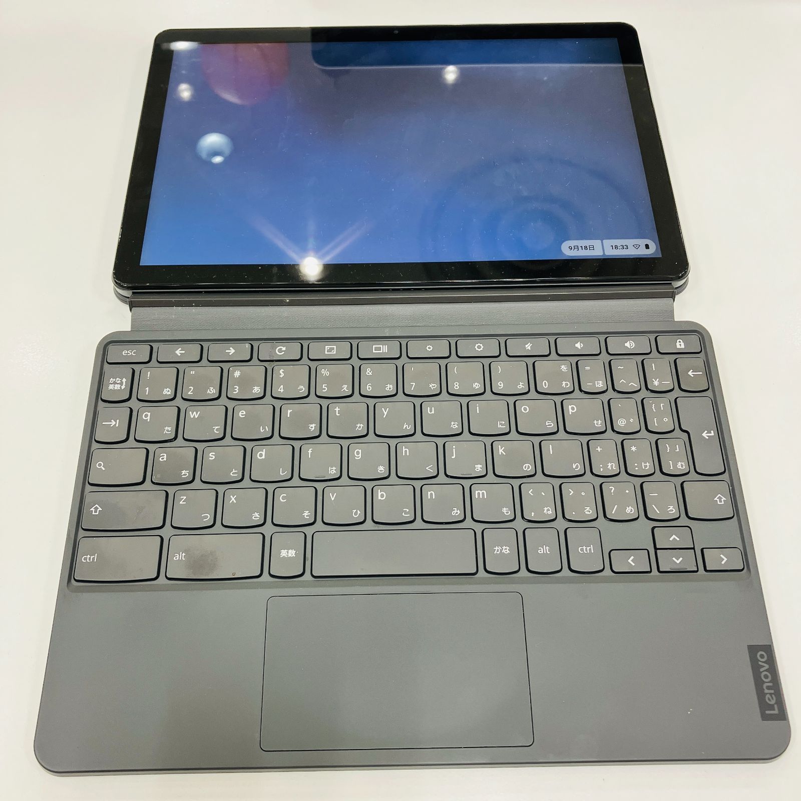 Lenovo Chromebook 本体 ペン付き 【ケース付き】 4GB 美品 82W50000JP 【GIGA】Lenovo 500e Yoga Gen 4 (N100/4GB/eMMC