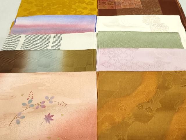 平和屋着物 和装小物 帯揚げ10枚セット 正絹 DAAV8206by