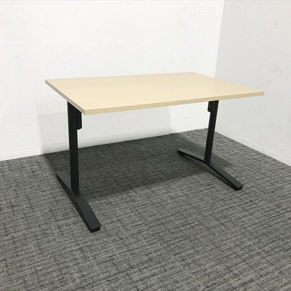 ミーティングテーブル 完成品 ビエナ 天板固定 W1200 コクヨ ナチュラルオーク