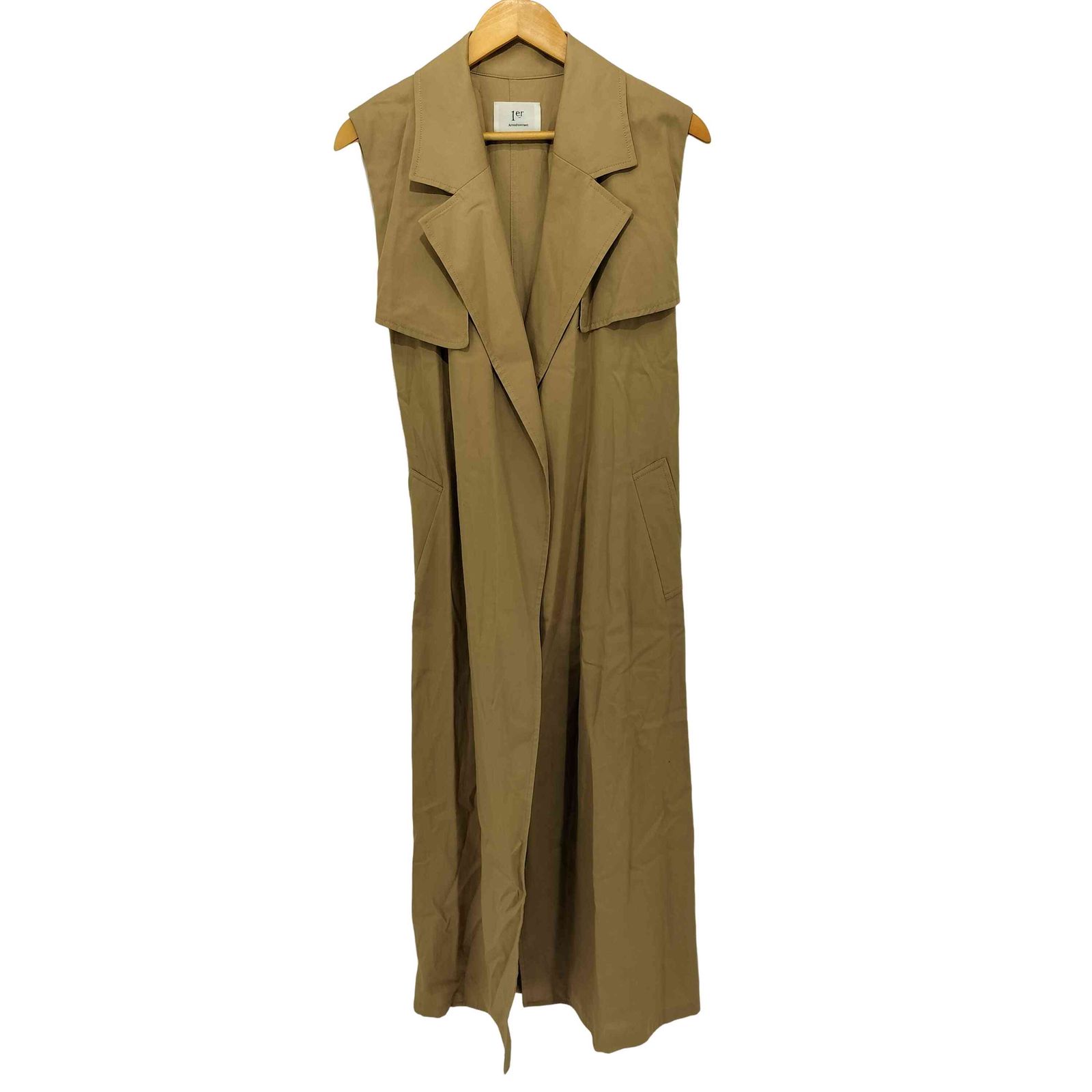 プルミエアロンディスモン 17AW ダブルブレストウールロングジレ / ベスト DOUBLE-BREASTED MAXI WOOL COAT – ILEAN