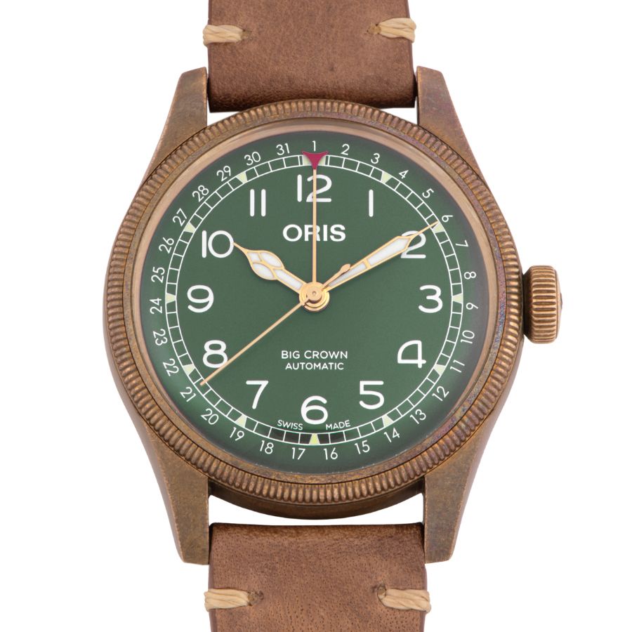 ORIS アナログ時計 ブラック ※アンティーク。25年に購入した物です。