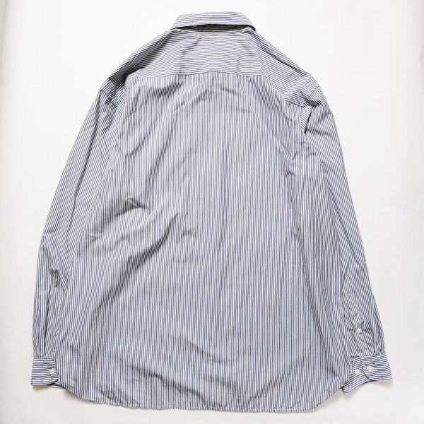 00's ギャップ GAP ストライプ コットン ポプリン シャツ (XL