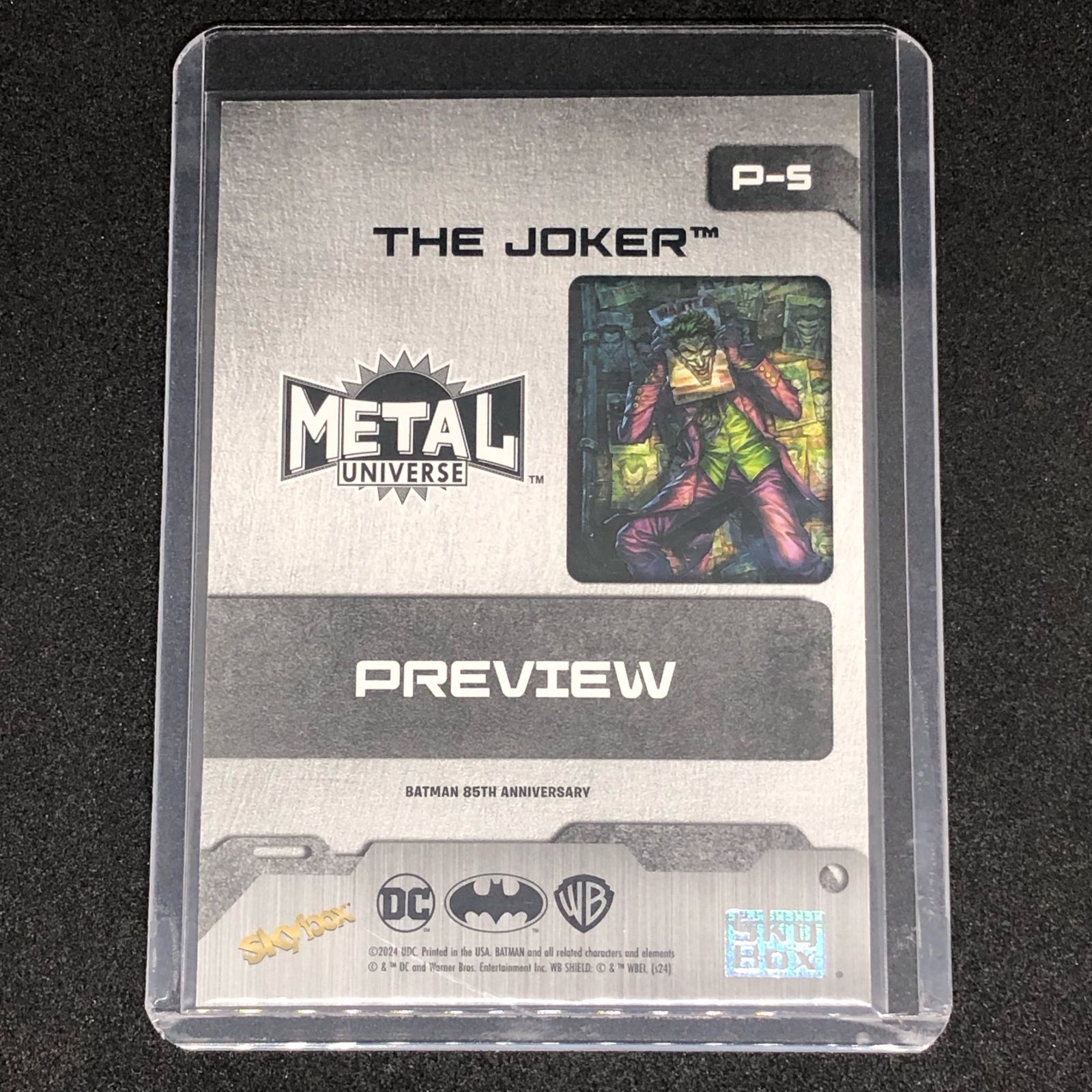 The Joker / ジョーカー 2024 Upper Deck Skybox Metal Universe