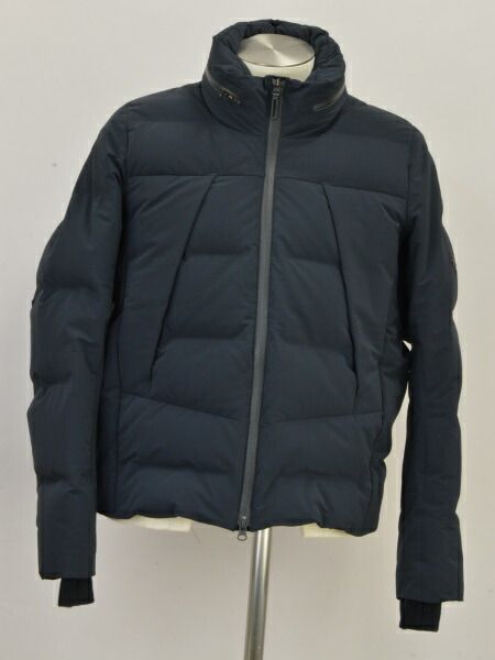 デサント DESCENTE 水沢ダウン オルテライン ステルス ダウンジャケット DIA3675U Mサイズ 紺 メンズ j_p F-L8058