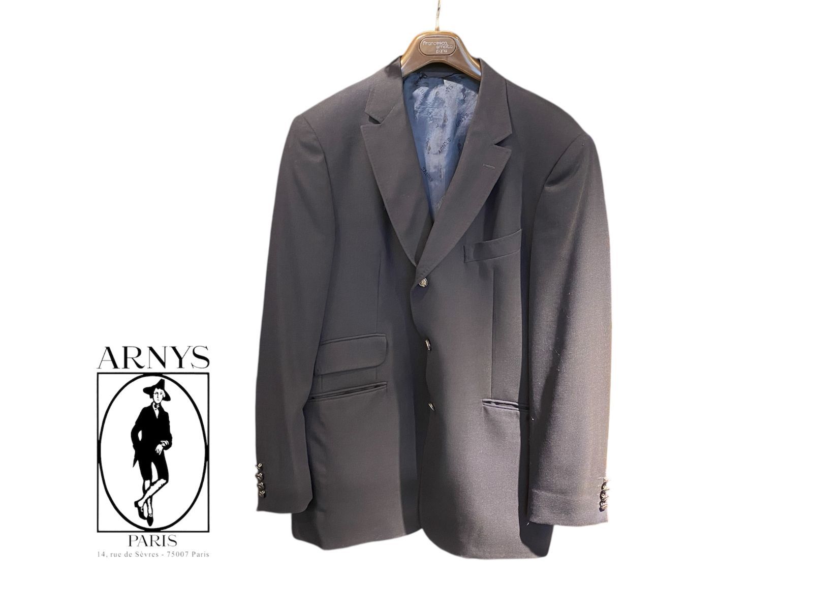 □美品 希少 アルニス ARNYS PARIS ジャケット テーラードジャケット 