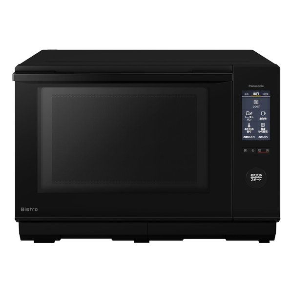 Panasonic パナソニック スチームオーブンレンジ Bistro オーブン1段調理タイプ 25L ブラック NE-BS6C-K 2661621
