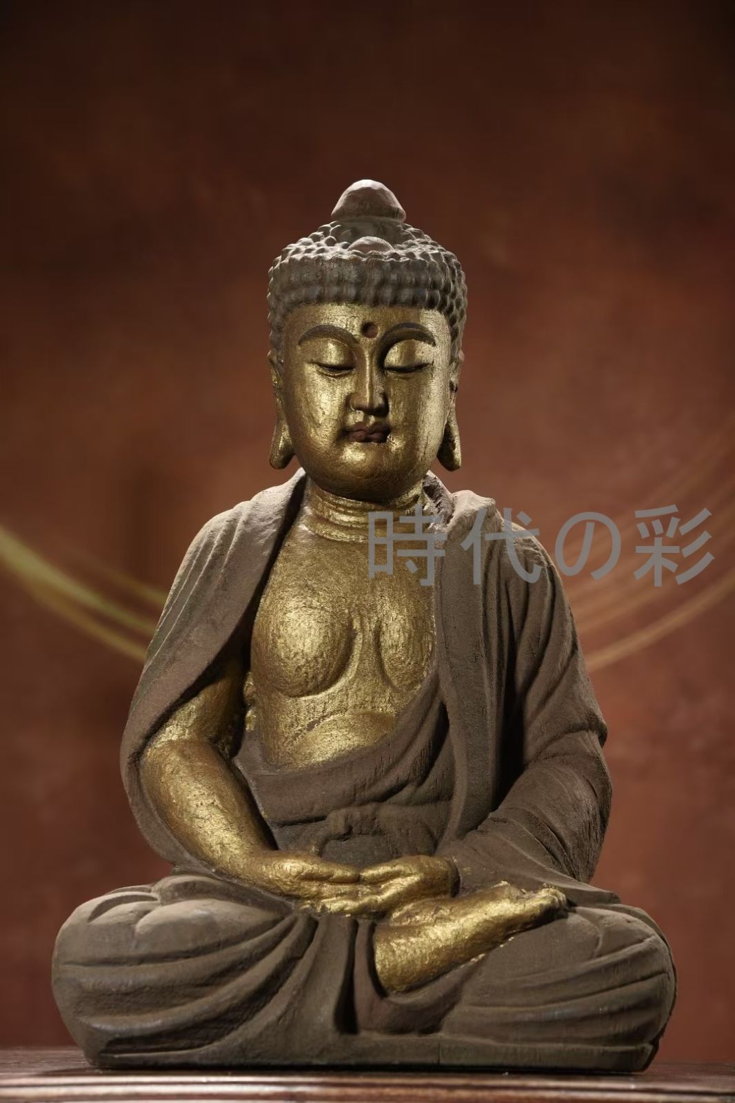 【緑端　雷菱雙龍戯珠文の鐘様硯】◆潤緑に黄波暈◆九吋◆唐木天地蓋◆北嶺◆検→端渓 緑端 雷菱雙龍戯珠文の鐘様硯】◇潤緑に黄波暈◇九吋◇唐木天地蓋