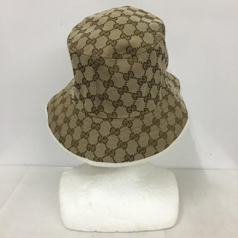 GUCCI グッチ 帽子 ハット 768481 GGキャンバス - メルカリ