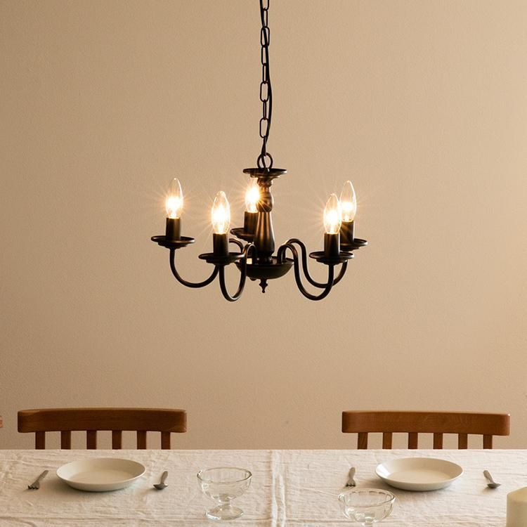 シャンデリア 定価17380円 アンティーク 楽天 5灯 ゴールドインテリア