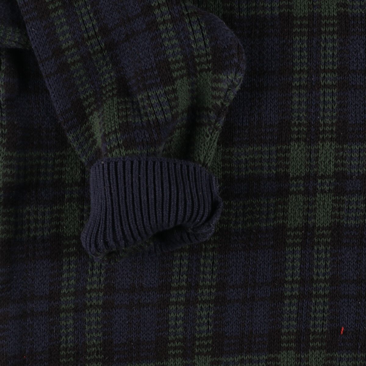 古着 WOODS＆GRAY 総柄 コットンニットセーター メンズXL/eaa368228 